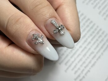 サロンドファン(salon de Fan)/クロムパーツ系グラデーション