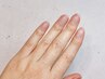 【自爪を伸ばしたい方へ】自爪育成ジェルネイル/ツヤなしクリアコーティング