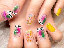 ヌル ネイル 新宿(NURU NAIL)/個性派/韓国個性派/ジェルネイル