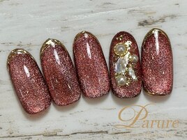 定額Cコース　ボルドー　赤　秋