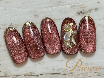 パリュール 西荻窪(Parure)/定額Cコース　ボルドー　赤　秋