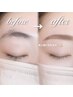 【6w以上】《濃い眉→ふわ眉》眉毛ワックス(間引き/その他)＋眉カラーtr