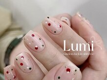 ルミネイル 大宮東口店(Lumi Nail)/クリスマス/水玉