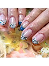 アイ(AI)/大人ツイードネイル