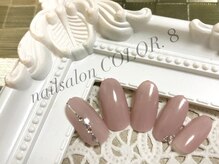 ネイルサロン カラーエイト(Nailsalon COLOR.8)/ワンカラー、くすみカラー