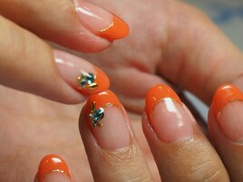 こだわり詰まったフレンチネイル