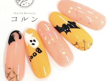 コルン/ハロウィンネイル￥7810