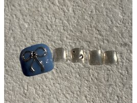 リボンネイル/ミラーアート