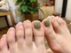 ハウスアンドアイラッシュ ネイル(House&eyelash nail)の写真/【大人女性に好評☆】季節のトレンド”爽やかで涼しげな夏カラー”で足元まで抜かりなく上品＆おしゃれに♪