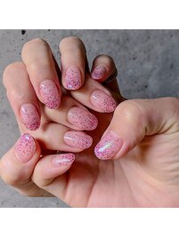 ラメグラデーション