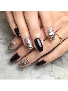 アイ アンド ネイル(Eye＆Nail Day)/ワンカラー×2色×パーツ追加