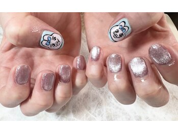 アロココネイル(Alococo nail)/おぱんちゅうさぎネイル