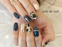 アウラデネイル(aula de nail)の雰囲気（秋冬はレオパード、マグネット、こっくりカラーがオススメです☆）