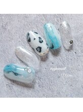 たゆ ネイル(たゆnail)/11月新作☆秋のレオパードネイル