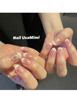 ネイル ウサミミ(Nail UsaMimi)/【Jr.ネイリスト】フレンチ