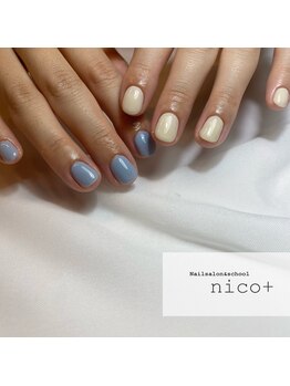 ニコ(nico+)/ワンカラーネイル♪