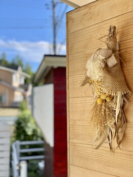 ムスビ(musubi)/季節で変わるウェルカムフラワー