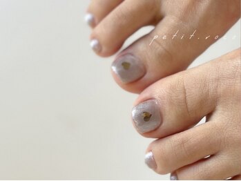 フットネイルワンカラー