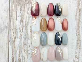 シキ(shiki)/お着物イメージネイル ¥6800