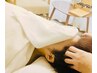 しっかり頭皮をほぐしたい【本格ドライヘッドスパ】＆もみほぐし60分¥7,500