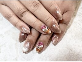 チェックネイル