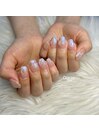 夏◎持ち込みラメグラデーション