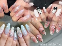 ミニュイネイルバイゼン(minuit nail by Zen)の雰囲気（カラーやパーツの豊富さはもちろん！こだわり続ける持ちの良さ◎）