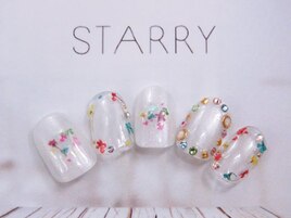 春　夏　お花　フラワー　押し花