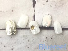 ネイルアンドまつげエクステ ブルーリーフ 四谷三丁目店(Blue Reef)/今流行りのうねうねネイル！