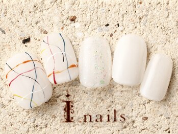 アイネイルズ 町田店(I nails)/お絵かきキラマットラメ 7980円