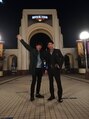 ラシク ベル(Lashiku Belle)&nbsp;元職場のUSJ前で３つ下の弟と久々の再開を！飲んで帰りました！
