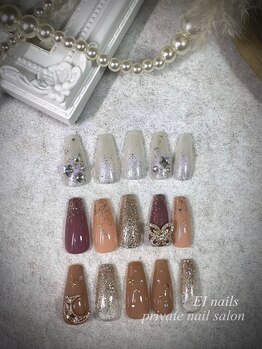 リュウリュウ(LiuLiu)/クリスマスネイル　お正月ネイル