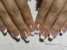 レゴリス ルナ 天神大名(REGOLITH LUNA)/オーロラフレンチネイル