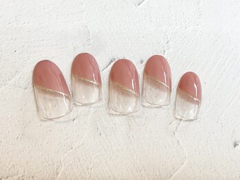 ナチュラルピンクフレンチ