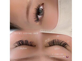 アイラッシュ ミル 御領店(eye lash Miru)/LED/まつ毛エクステ/DKL