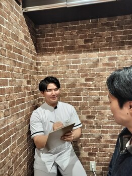 板橋大山整骨院/丁寧なカウンセリング