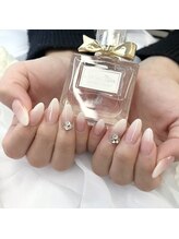 ミニョンネイル(mignon nail)/シンプルキラキラ