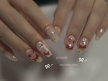 ぷりゅねる 心斎橋/春ネイル☆