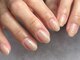 Le rond nail. by Kazumi 【ロンネイル】フィルイン/定額/大人ネイルの写真