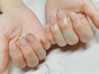 フランセス(Frances)/先端斜めストーン