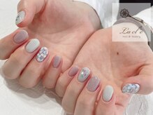 ラクレ 博多店(Lacl'e)/くすみフラワーアート＊