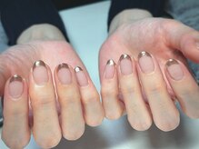 ネイルサロン デンティ(Dentty)/王道ミラーフレンチ