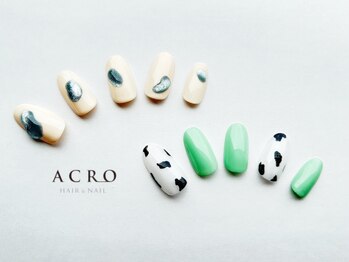 アクロネイル アンド アイ(ACRO NAIL&EYE)/期間限定デザイン¥4980