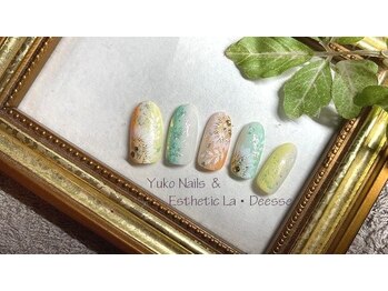 ユウコネイルズアンドエステティック ラ デェス(Yuko Nails & Esthetic La Deesse)/プラチナコース(定額制)¥9500