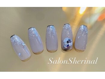 シェリナル 平岸店(Sherinal)/定額Sコース☆キラキラネイル