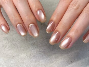 シーン(SHEEN)/うるうるマグネットにラメアート