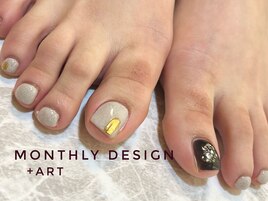 アレンジフット＊monthly design