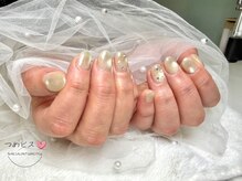 つめピスの雰囲気(マグネットネイル)