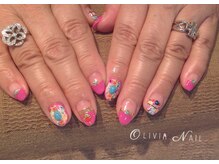 オリビア ネイル(OLIVIA NAIL)/定額120分アートコース☆オフ込