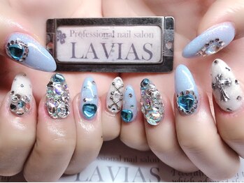 プロフェッショナル ネイルサロン ラヴィアス(LAVIAS)/【スカルプ】10本アートし放題